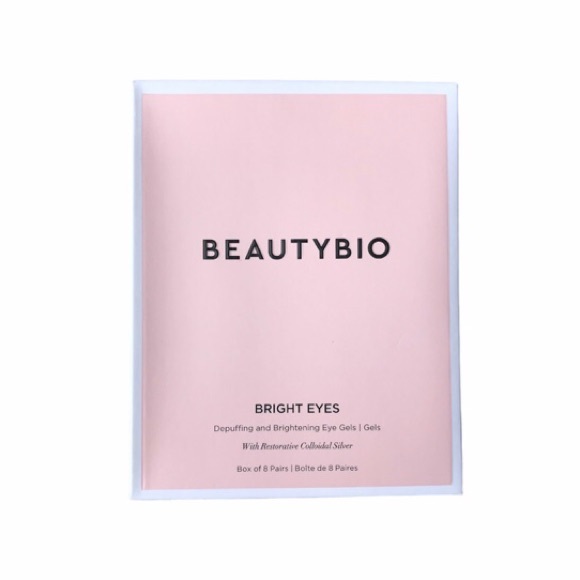BEAUTYBIO Bright Eye Colloidal Silver Collagen Eye Masks - Picture 1 of 5
